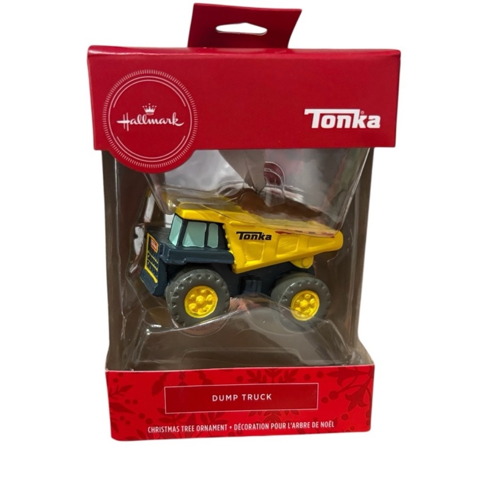 New Hallmark Tonka Dump Truck Christmas Ornament